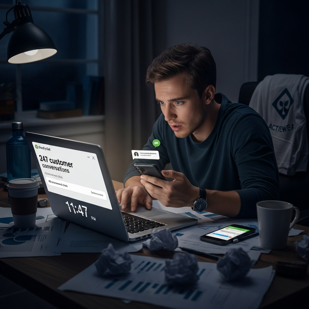 # How We Answered 247 Shopify Chats in One Weekend—Without Hiring a Single Human Employee